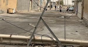 خسارت سنگین طوفان به تاسیسات و زیرساخت‌های شهری لامرد