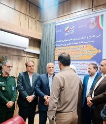 افتتاح ۴۱۶ طرح عمرانی، اقتصادی، خدماتی و تولیدی استان ایلام با حضور وزیر دادگستری