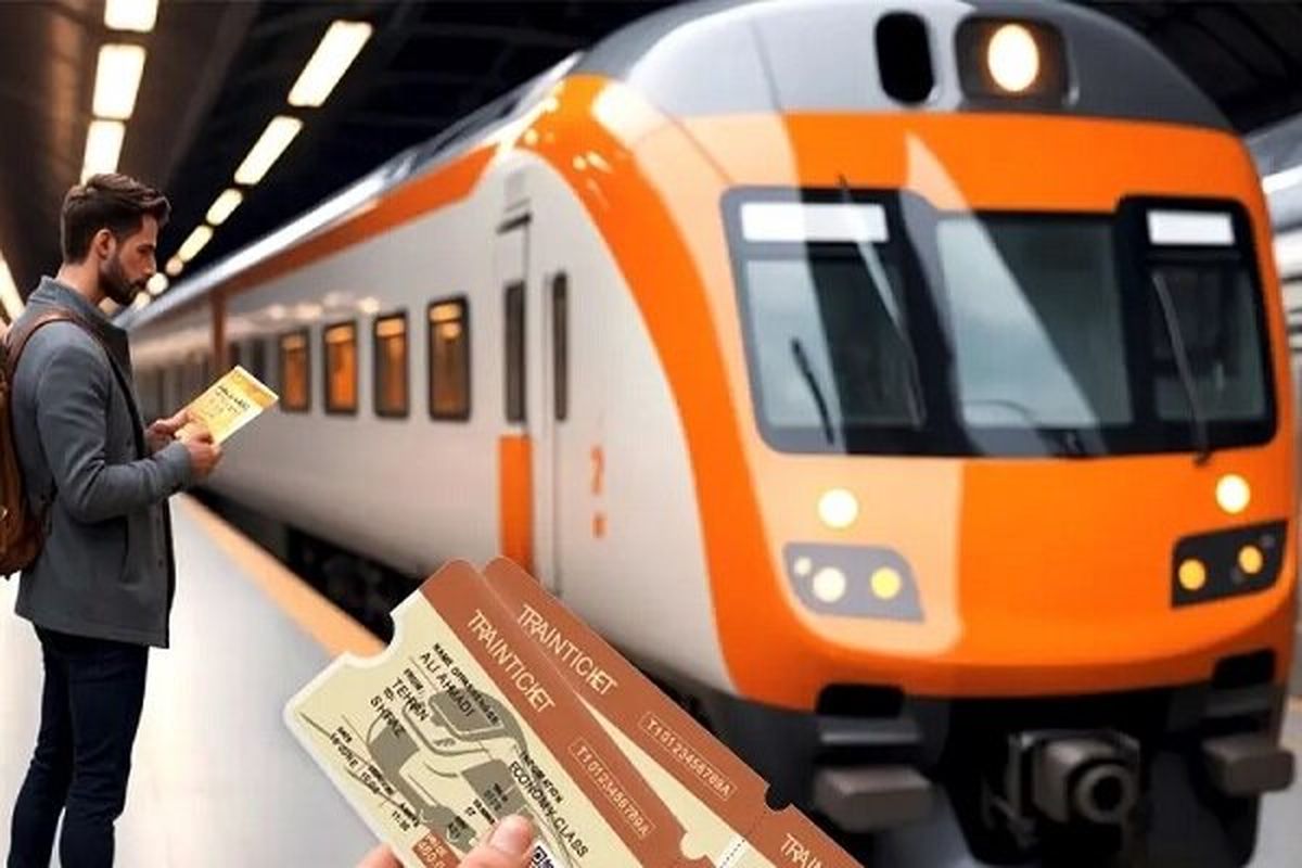 اعلام زمان ️پیش فروش بلیت قطارهای مسافری آبانماه