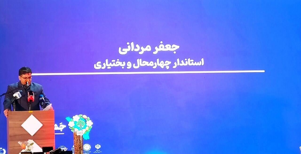 تولید ۱۴ درصد بادام کشور در استان چهارمحال و بختیاری