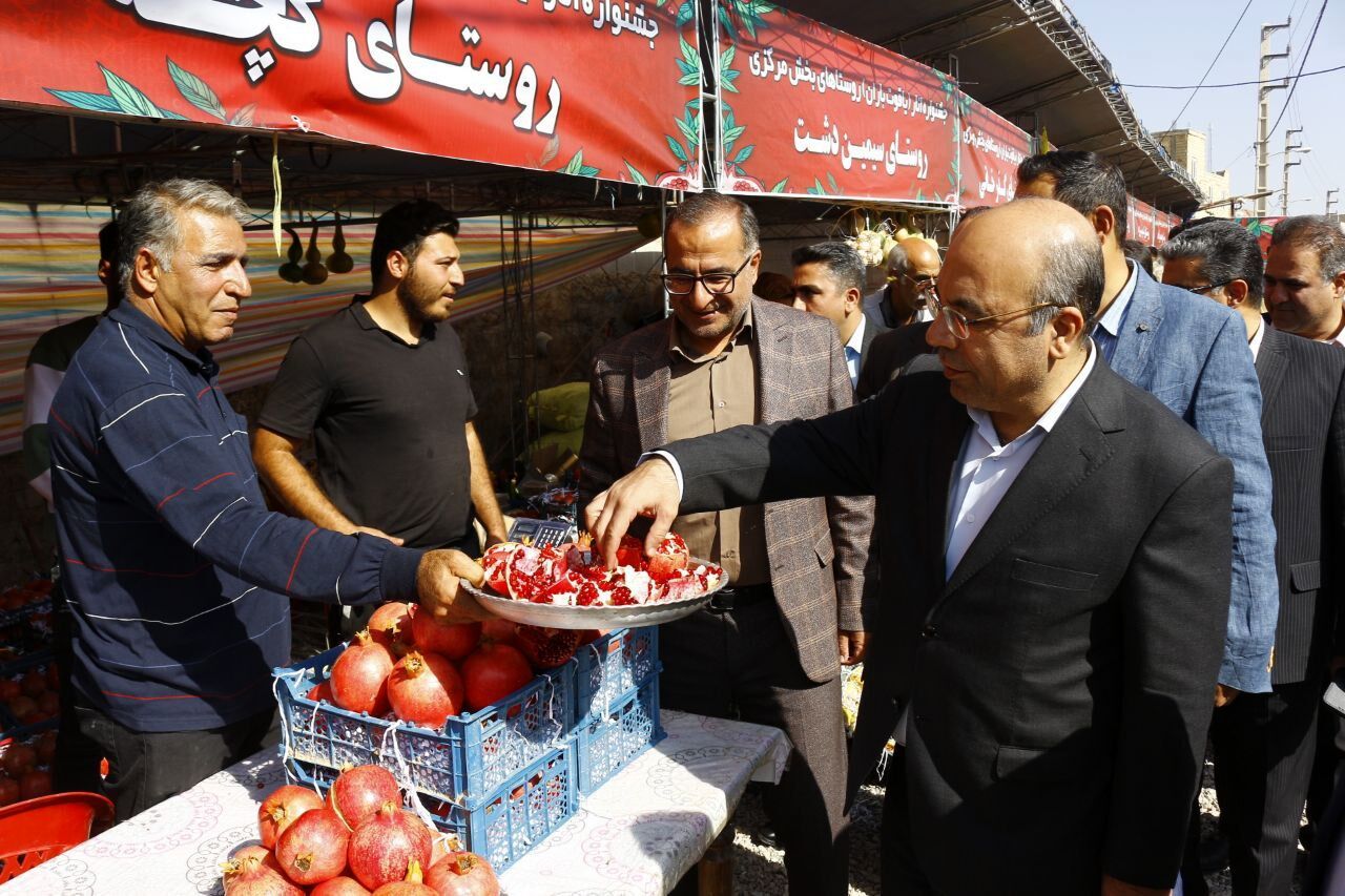 تولید سالانه ۱۰ هزار تن انار در فیروزکوه