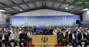 رئیس جمهور ۵ طرح زیربنایی و تولیدی در استان ایلام افتتاح کرد