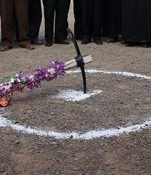 نیروگاه خورشیدی ۵۰۰ مگاواتی در استان زنجان کلنگ زنی شد