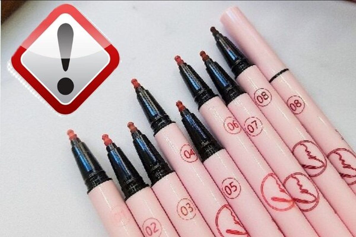 اسامی تازهای از محصولات آرایشی لب فاقد مجوز بهداشتی