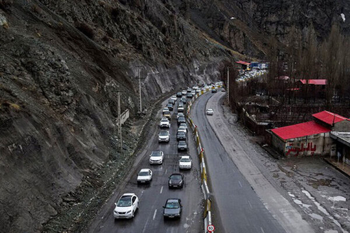 جاده چالوس دوباره بسته می‌شود