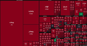 بورس شاخص ۲ میلیون و ۸۰۰ هم از دست داد