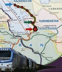ساخت دو خط جدید ریلی در مرز ریلی ایران و ترکمنستان