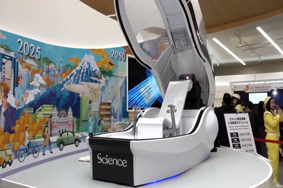 ژاپنی‌ها، دستگاه انسان شویی عرضه کردند