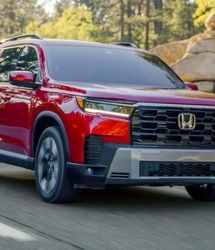 رونمایی هوندا از نسخه فیس لیفت شده خودروی شاسی بلند پایلوت