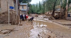 بارندگی شدید و سیل به ۴۸ واحد مسکونی روستای مورستان خلخال خسارت زد