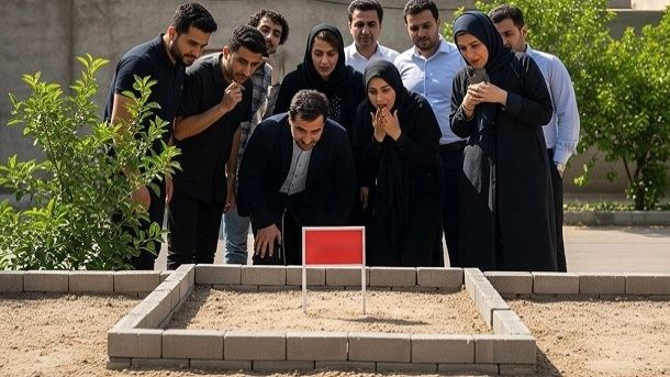 صدور سند برای زمین ۲۵ سانتی متری در کاشان!