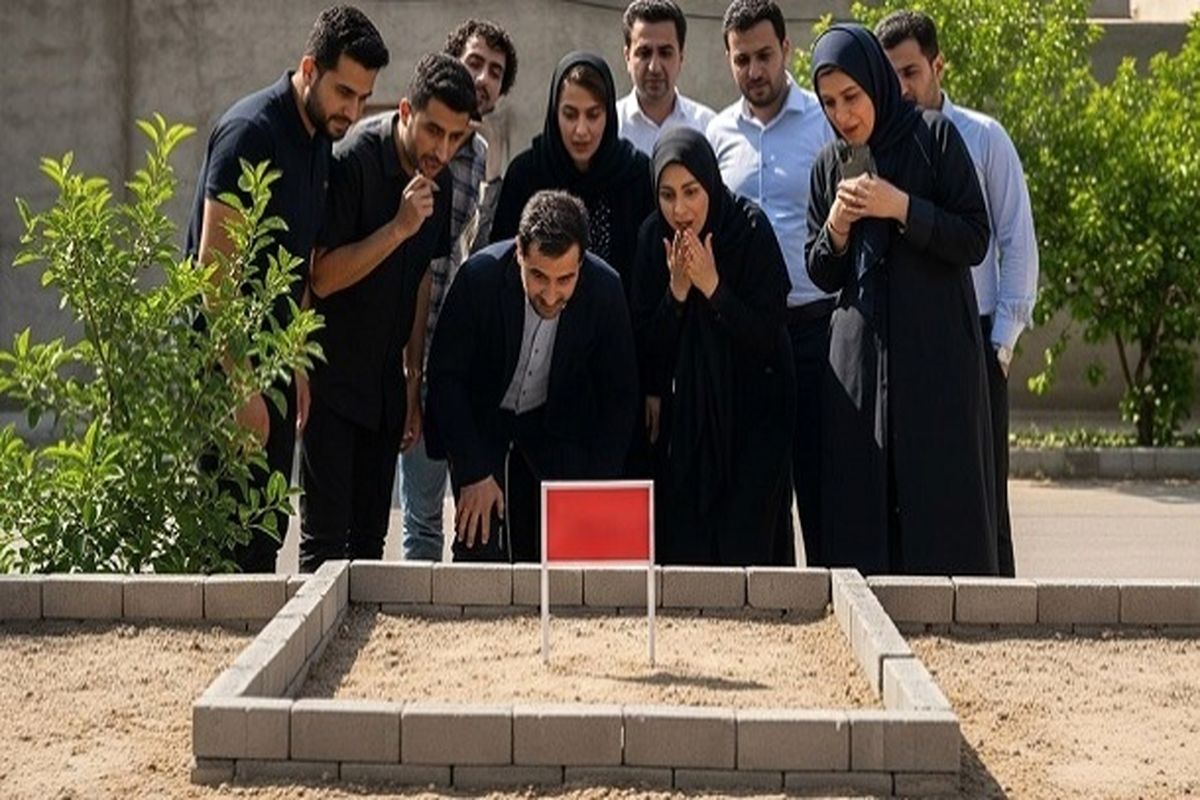 صدور سند برای زمین ۲۵ سانتی متری در کاشان!