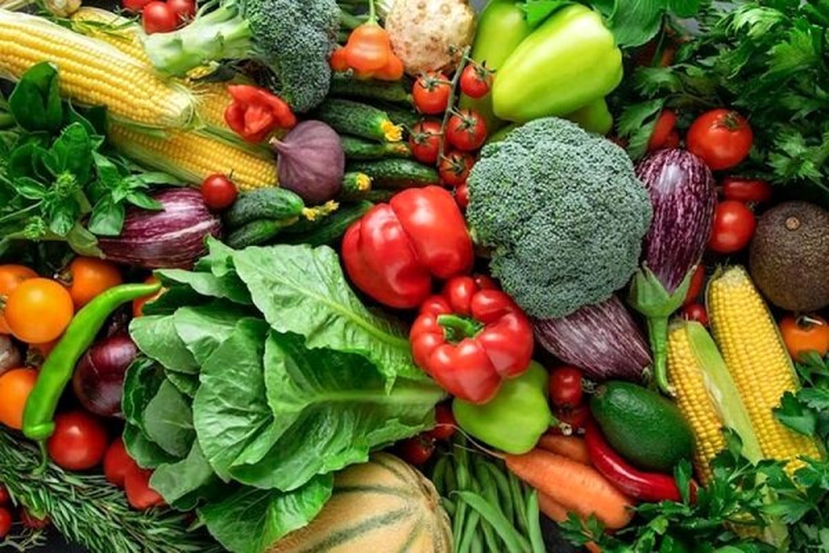 قمت انواع سبزیجات برگی و غیر برگی در بازار تهران