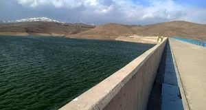 ذخیره سد اکباتان همدان نصف شد