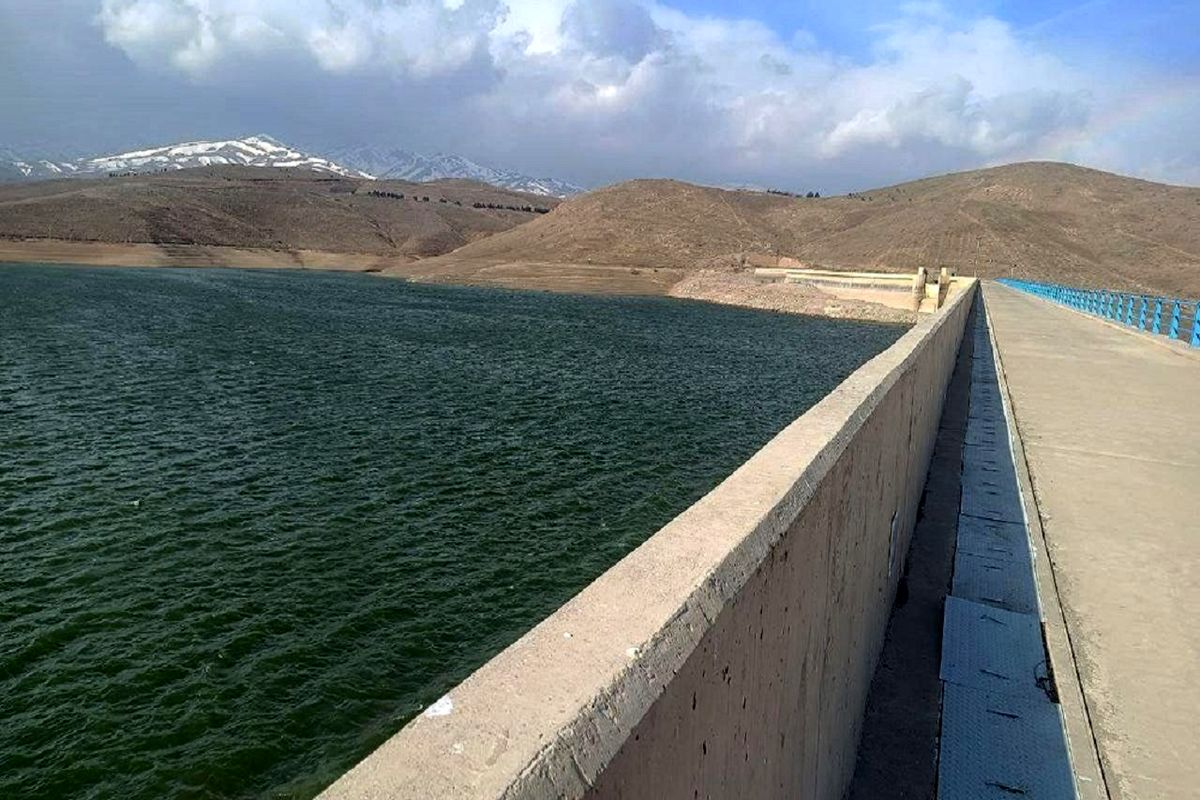 ذخیره سد اکباتان همدان نصف شد