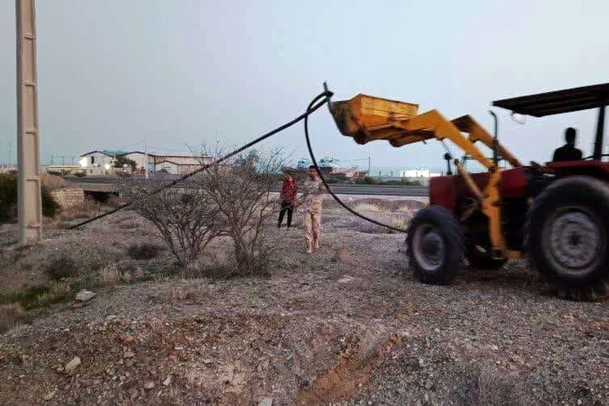 خط لوله قاچاق انتقال سوخت در سواحل خلیج فارس کشف شد