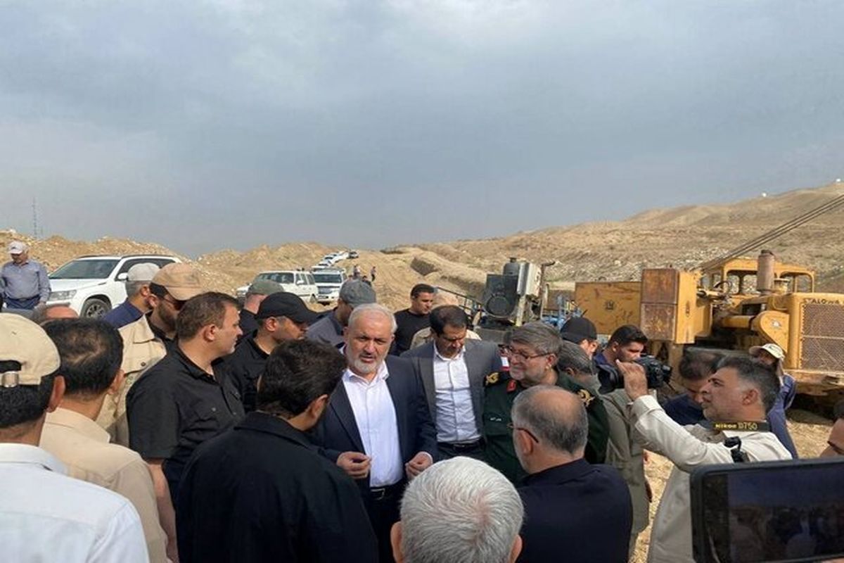 پروژه انتقال آب طالقان به تهران و کرج به خوبی پیش میرود