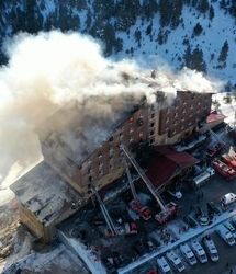 حبس ابد ۱۱ نفر در خصوص پرونده بزرگترین آتش سوزی تاریخ کشور ترکیه