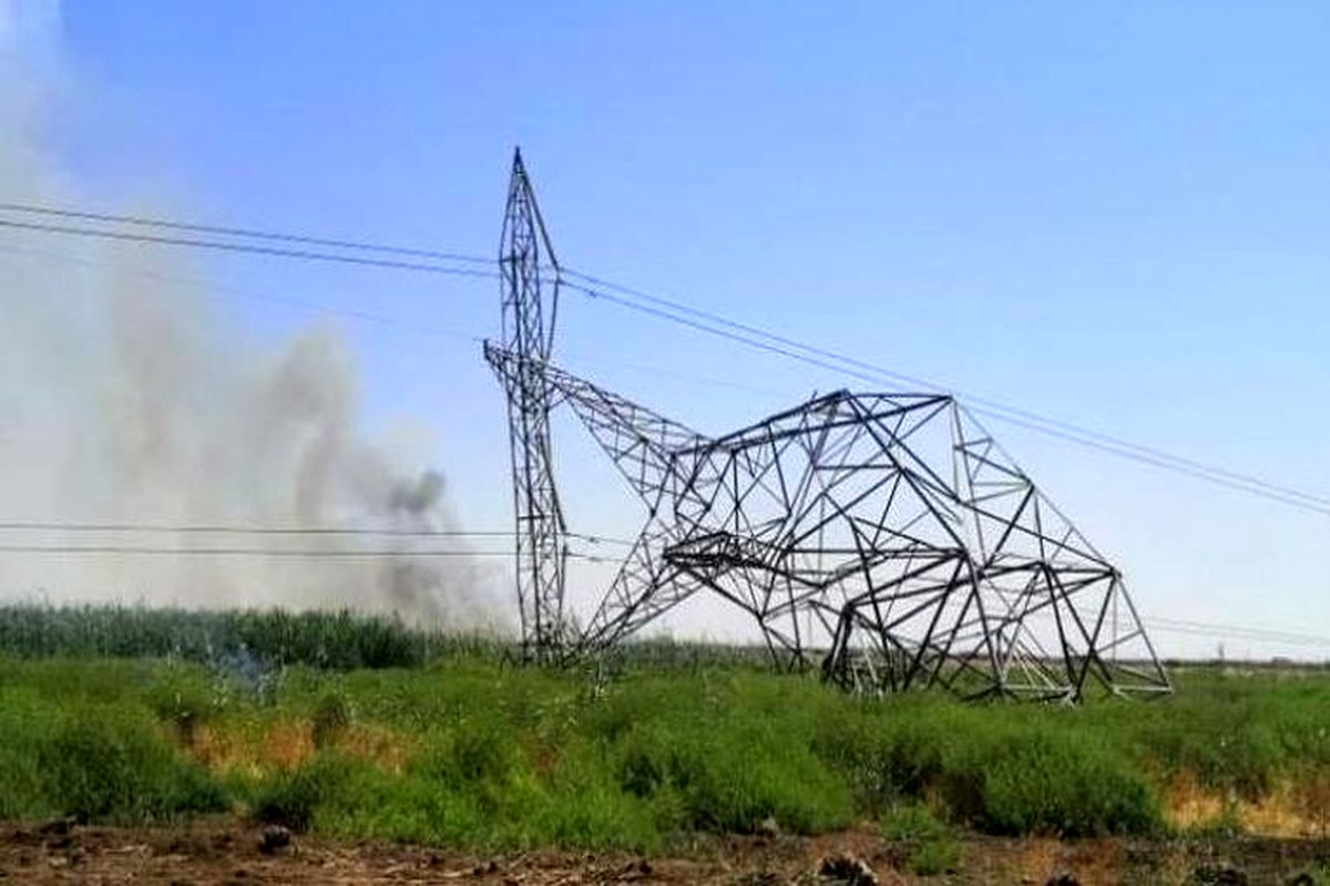 در پی خرابکاری، یک خط اصلی برق عراق منفجر شد