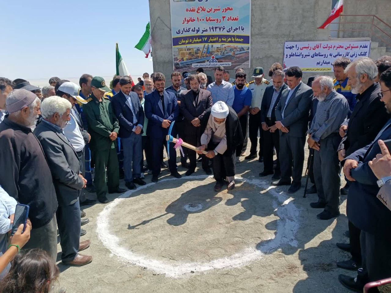 گازرسانی به روستاهای استان آذربایجان‌غربی ادامه دارد