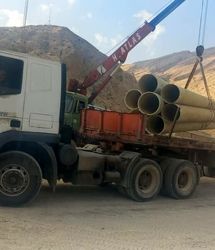 پروژه آبرسانی بند شیرگواز دشتیاری توسط افراد ناشناس تخریب شد