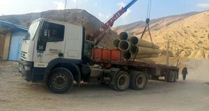 پروژه آبرسانی بند شیرگواز دشتیاری توسط افراد ناشناس تخریب شد