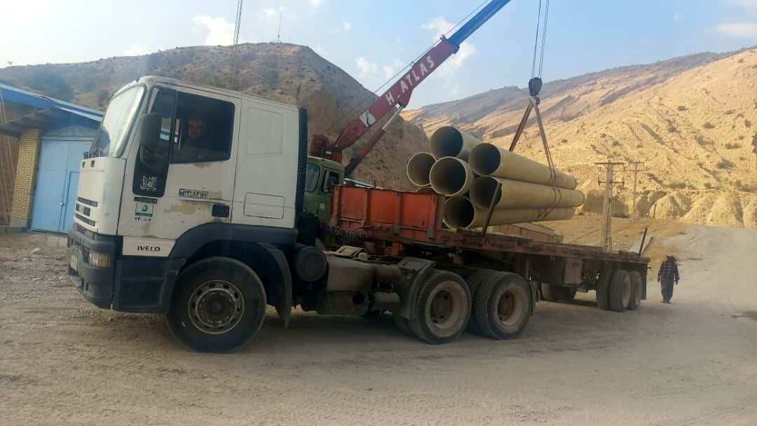 پروژه آبرسانی بند شیرگواز دشتیاری توسط افراد ناشناس تخریب شد