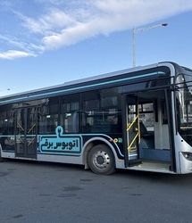 آیین بهره‌برداری از ۲۰۱ دستگاه اتوبوس برقی در تهران برگزار شد