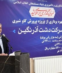 تولید سالانه ۱۲.۸ میلیون تن شیر در کشور