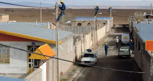 بهسازی و اصلاح شبکه برق ۱۱۰۰ روستای استان آذربایجان‌غربی در طرح بهارستان