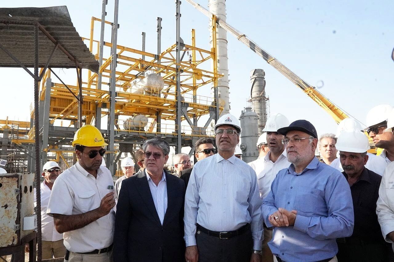 پیشرفت ۴۳ درصدی پتروشیمی اسلامآباد غرب