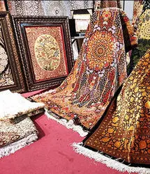 آغاز شانزدهمین نمایشگاه تخصصی فرش دستباف مشهد 