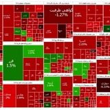 ریزش نسبتا شدید بورس در آغاز هفته