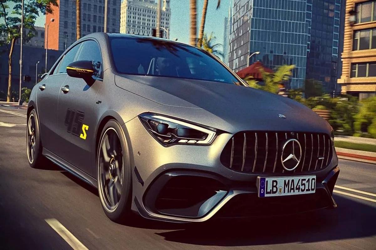 نسخه نهایی مرسدس CLA 45 S معرفی شد