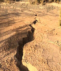 افزایش نرخ فرونشست زمین در استان فارس به ۱۵ درصد