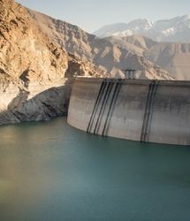 کاهش ۷۱ درصدی ورود آب به سدها