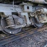 حادثه خروج قطار از ریل در نزدیک ایستگاه هشتگرد