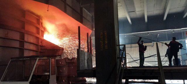 کوره در کارخانه فروسیلیس دامغان منفجر شد، ۳ نفر مصدوم شدند