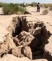 فرونشست برخی نقاط کشور به ۴۰ سانتیمتر رسیده است