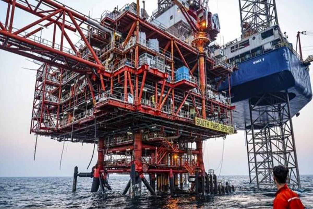 افزایش برداشت ۱.۵ میلیارد متر مکعبی گاز از پارس جنوبی