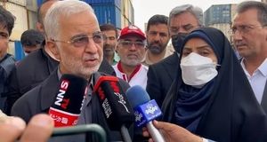 آتش انفجار بندر شهید رجایی کنترل شده است