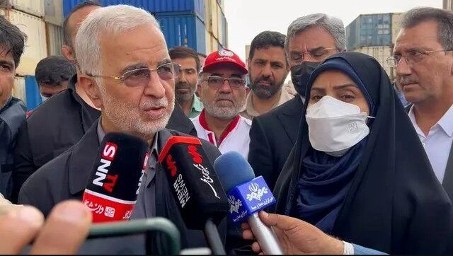 آتش انفجار بندر شهید رجایی کنترل شده است