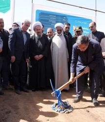 کلنگ‌زنی واحد فرآوری سیلیس با سرمایه‌گذاری ۶۶۰ میلیارد تومانی بخش خصوصی در شاهین‌دژ