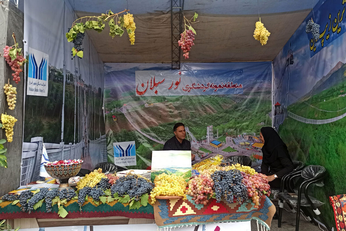 تولید بیش از ۳۰ هزار تن انگور در استان اردبیل
