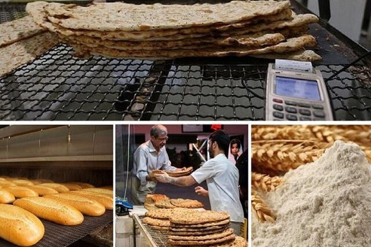 ۲۰ درصد نان در کشور ضایعات می‌شود