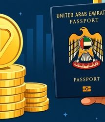امارات به سرمایه‌گذاری در یک ارز دیجیتال، اقامت می‌دهد
