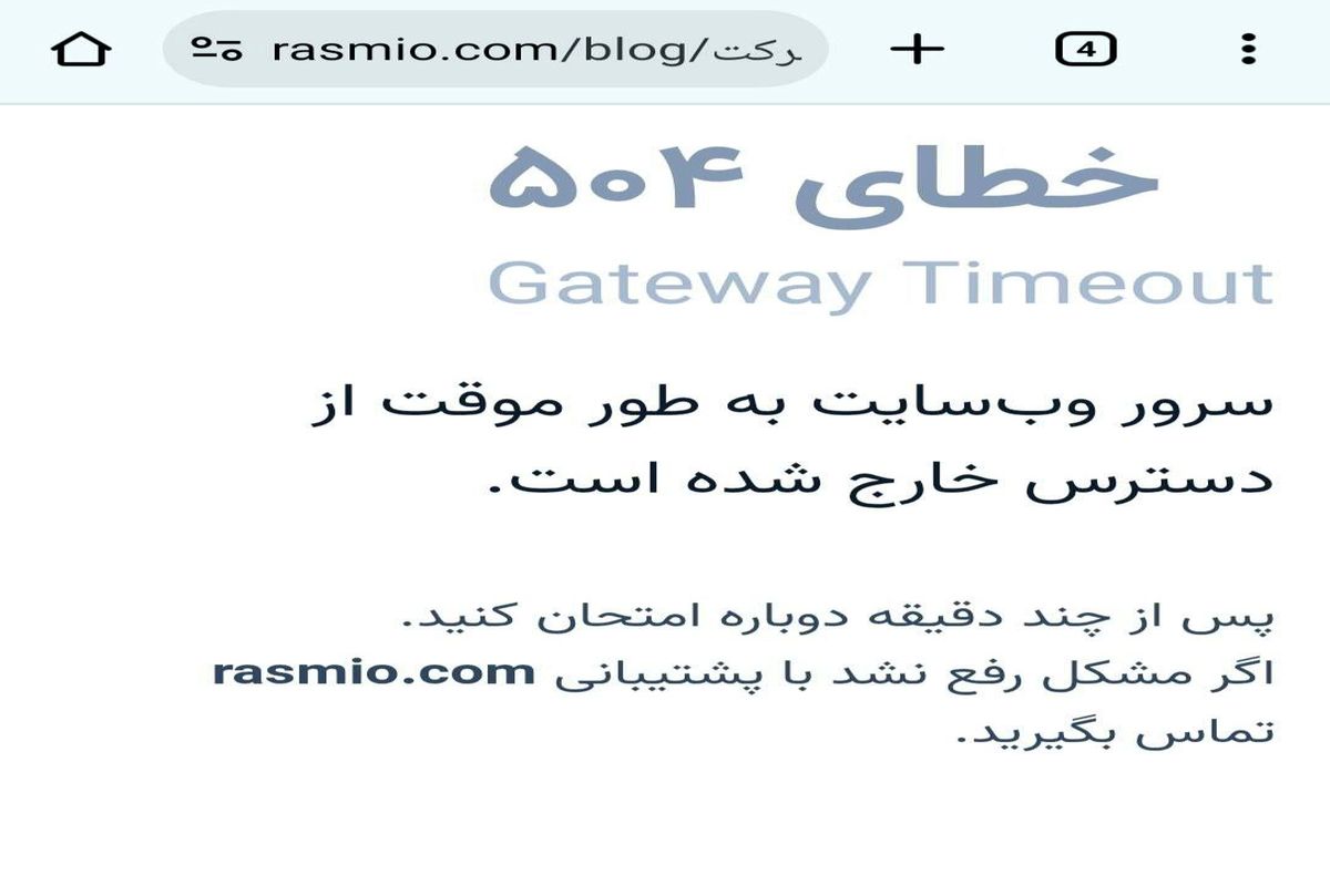 وبسایت تحلیل ارتباط کسب و کارها از دسترس خارج شد