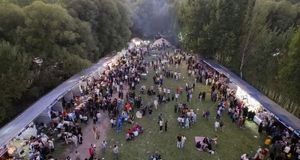 آغاز هجدهمین جشنواره ملی آش و غذاهای سنتی در منطقه گردشگری بولاغلار شهرستان نیر